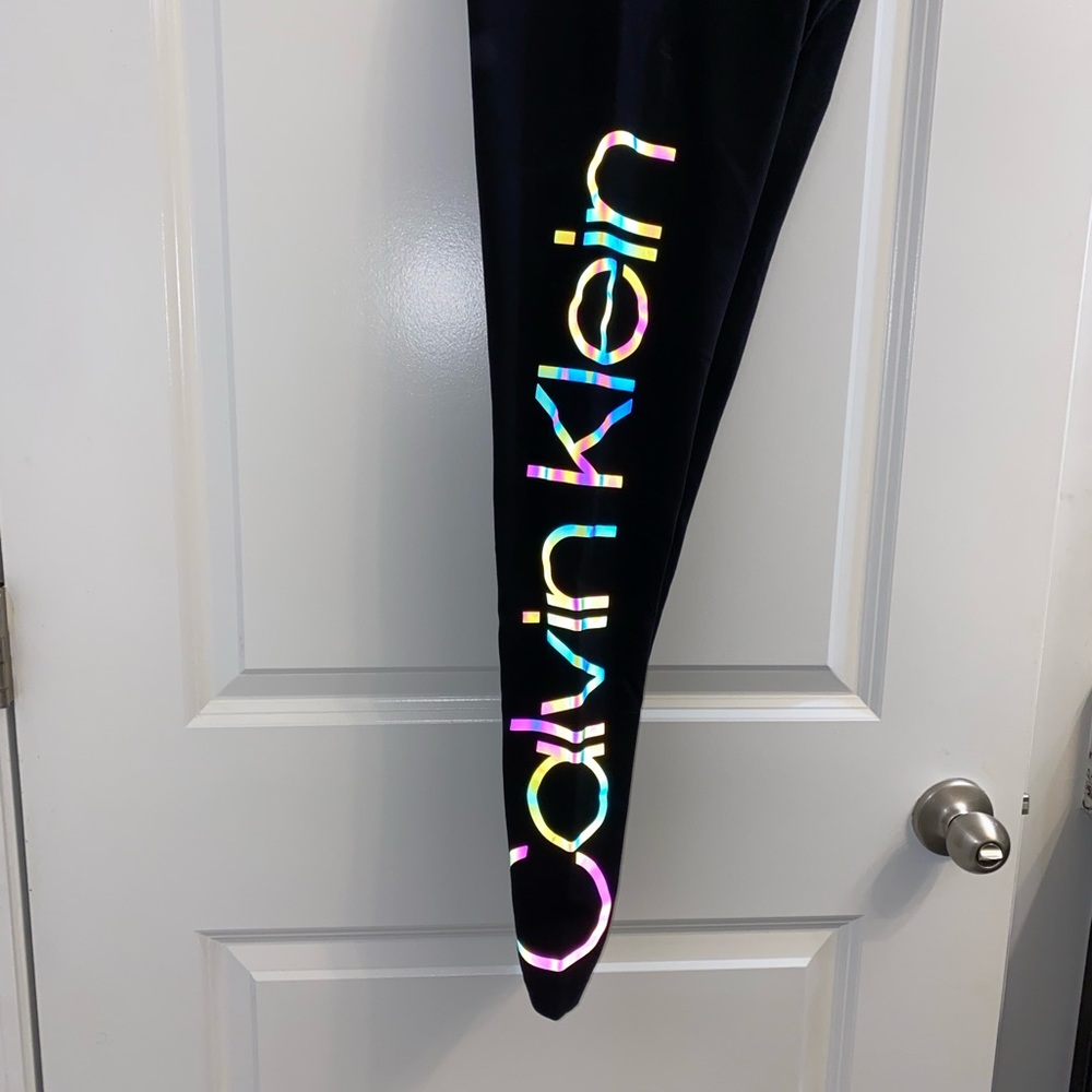 Calvin Klein Reflective Performance Stretch Leggings